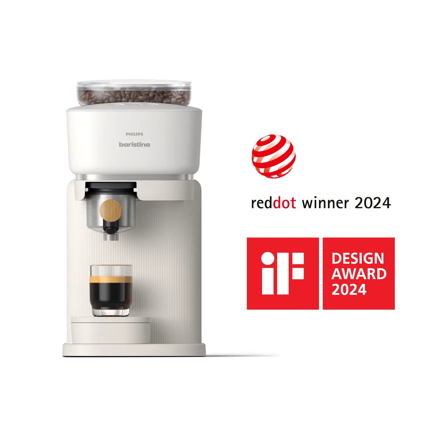 Philips Ekspres do kawy Baristina - Portafilter Drewno Jesionowe
