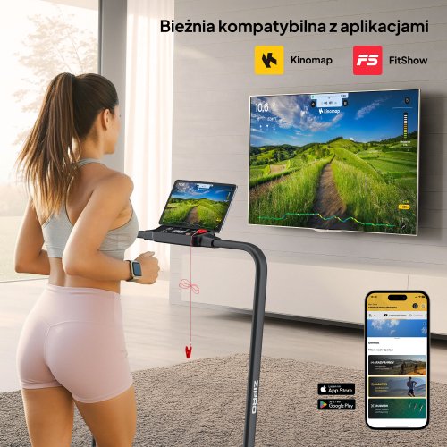 Zipro Newlite - Kompaktowa Bieżnia Elektryczna