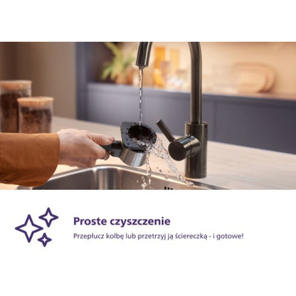 Philips Ekspres do kawy Baristina - Portafilter Drewno Jesionowe